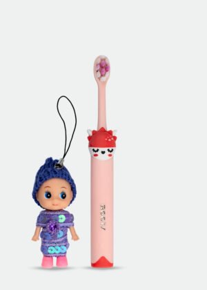 Ep006-NM: Toy with 6,000 Ultra-Soft Filaments Tooth Brush - Pink