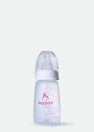 J1014-Standard-Neck Baby Bottle Square Shape 150ML/  Medium Size Nipple
