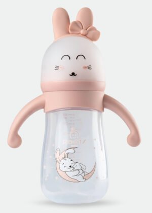 M03 Pink Bow Wide Neck Large Size Nipple  300ML/10 OZ